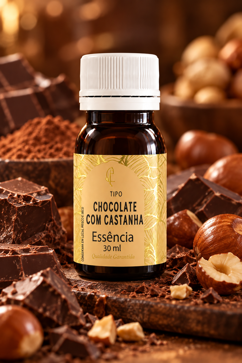 TIPO CHOCOLATE COM CASTANHA - Imagem 1