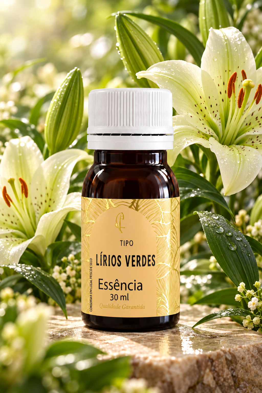 TIPO LIRIOS VERDES - Imagem 1